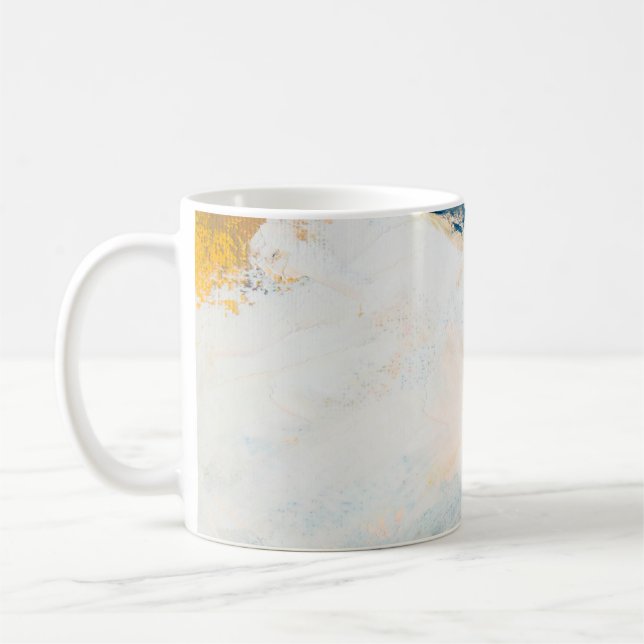 Mug arrière - plan Abstrait de texture d'huile. Peindr (Gauche)