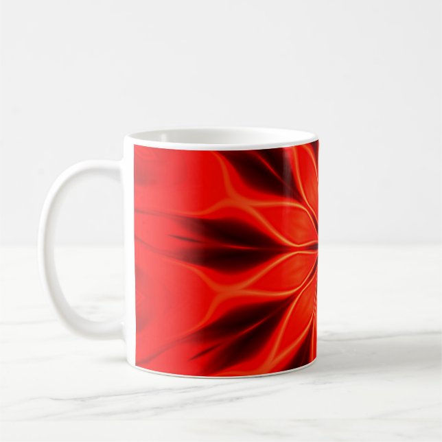 Mug arrière - plan Abstrait. Kaléidosco oriental géomé (Gauche)