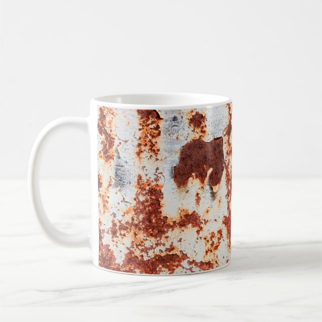 Mug arrière - plan abstrait texture rouille grunge (Gauche)