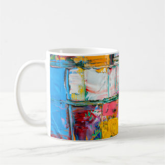 Mug arrière - plan artistique Abstrait. Art moderne. M
