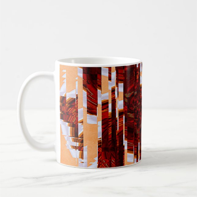 Mug arrière - plan de grunge abstrait avec effectabstr (Gauche)