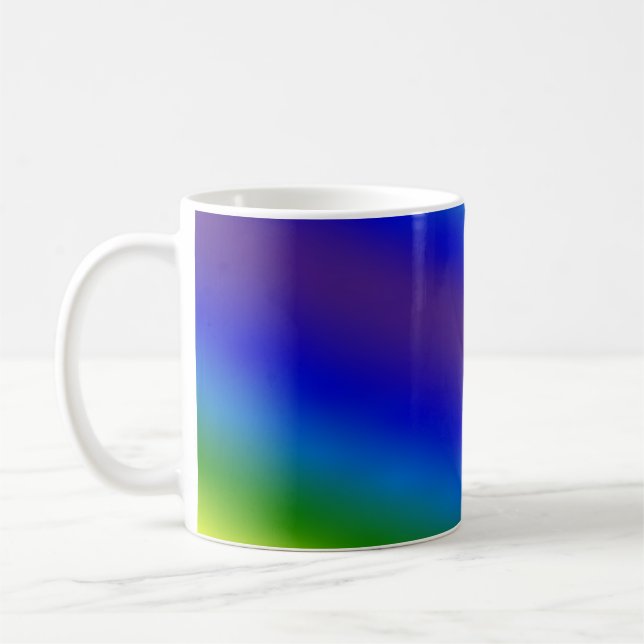 Mug arrière - plan de maillage de dégradé flou Abstrai (Gauche)