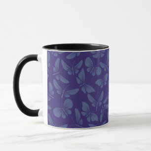 Mug arrière - plan de papillons de mite de nuit