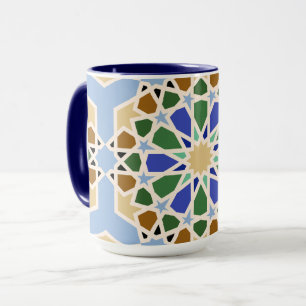 Mug Arrière - plan Motif islamique