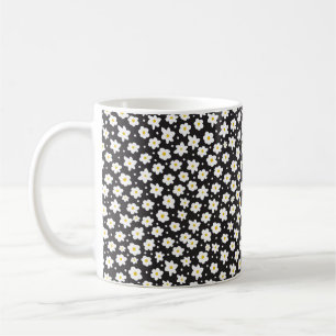 Mug Arrière - plan motif vintage sans marguerite