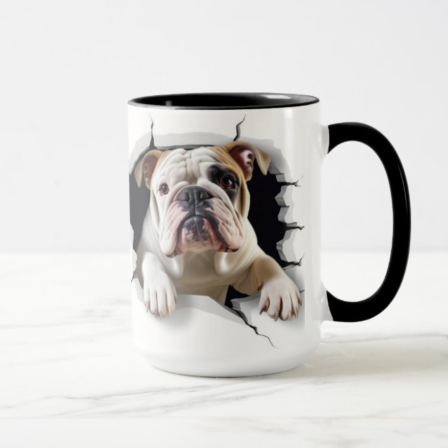 Mug Arrière - plan taurin mignon (Droite)