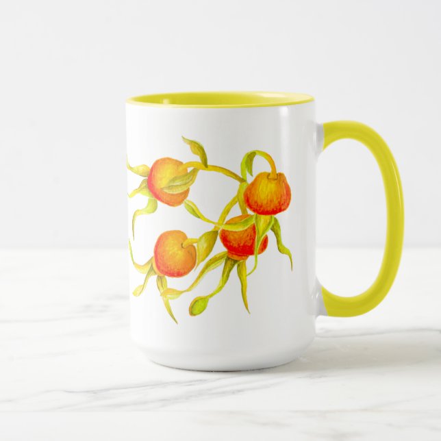 Mug Arrivée d'automne sur une grosse cotte combo (R) (Droite)