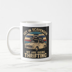 Mug Arrivons Dans Scavenger Nous Allons Thrifting Racc
