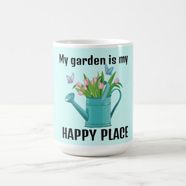 Mug Arrosoir Conception de Jardinage (Centre)
