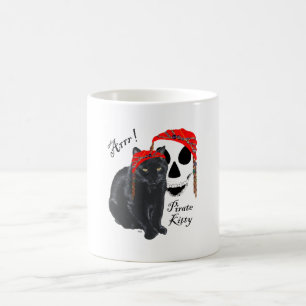 Mug Arrrr! Chat noir Pirate Kitty