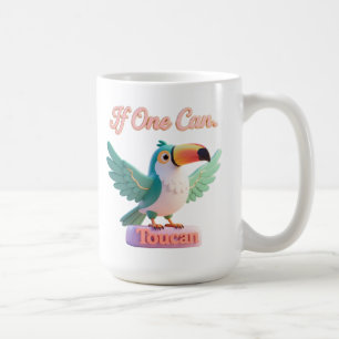 Mug Art 3D drôle motivant avec un jeu de mots sur le T