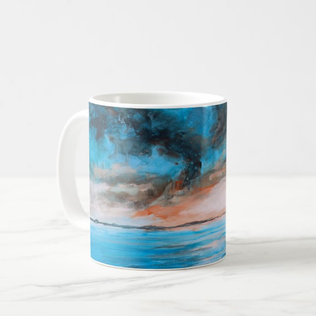 Mug Art Abstrait  (Devant gauche)