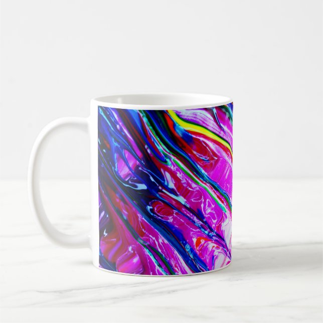 Mug Art abstrait (Gauche)