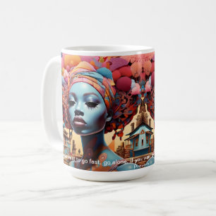 Mug Art Abstrait Africain Gras Proverbes Africains