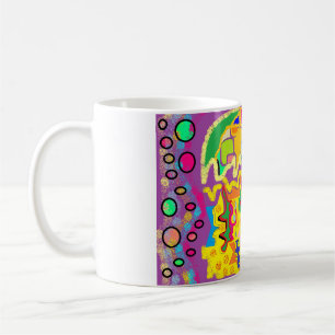 Mug Art Abstrait comme Josephs Manteau multicolore !