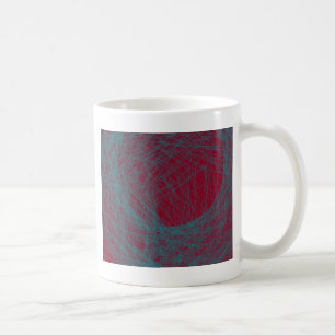 Mug art abstrait du rouge 109