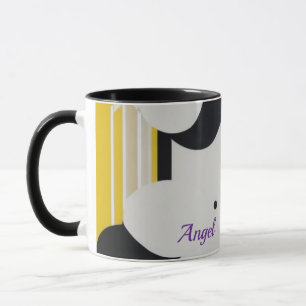 Mug Art abstrait géométrique moderne du milieu du sièc