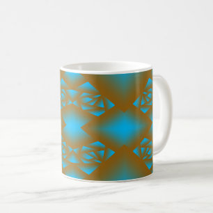 Mug Art Abstrait Géométrique Terre Et Ciel Ombre