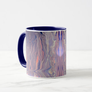 Mug Art abstrait moderne fluide Acrylique versé Marbre