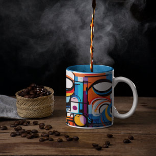 Mug Art Abstrait version 5