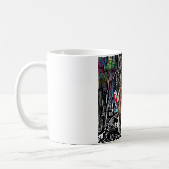 Mug art abstrait Zelensky (Gauche)
