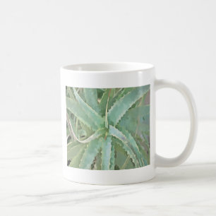 Mug Art Acrylique Extraordinaire Aloe Vera