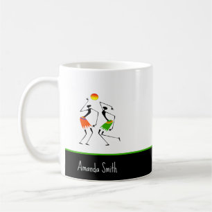 Mug Art Africain, Danse Soleil Eblouissante