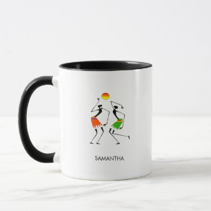 Mug Art africain, génial et brillant Sun Dance Café