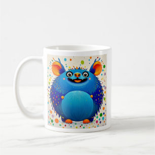 Mug Art animal abstrait exceptionnel design coloré