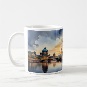 Mug art aquarelle de Berlin