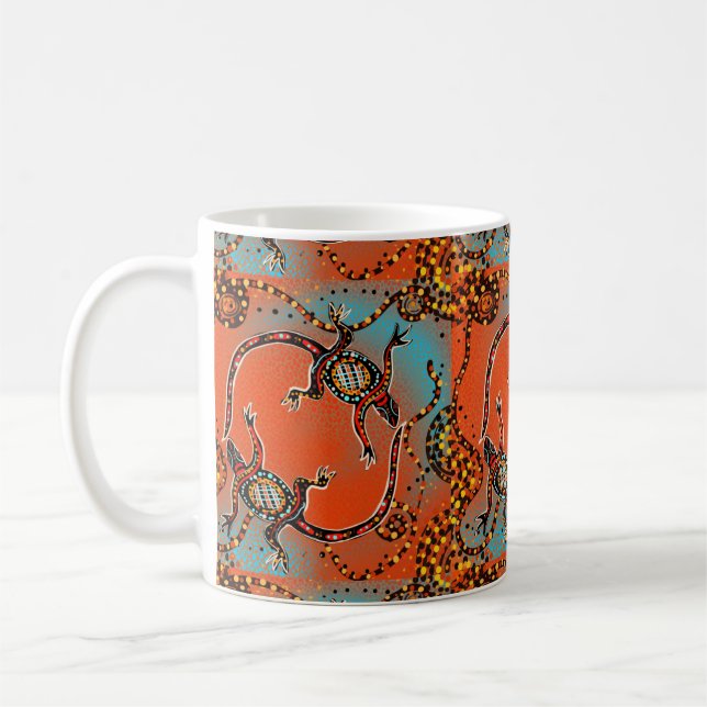 MUG ART AUSTRALIEN (Gauche)