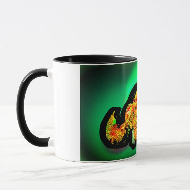 Mug art caméléon de la forêt tropicale (Gauche)