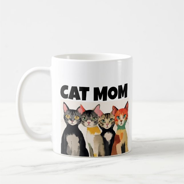 MUG ART CHAUSSURES CAT MOM (Gauche)