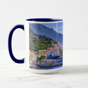 Mug Art coloré de photo d'Amalfi Italie l'Europe