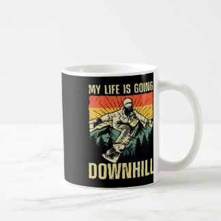Mug Art cool Snowboard Pour Hommes Femmes Snowboard Sn
