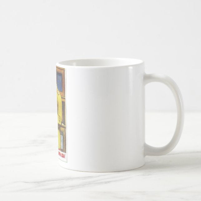 Mug art d'affiche de stalin (Droite)
