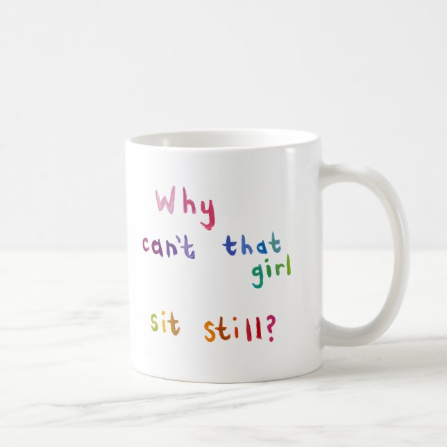 Mug Art d'amusement de femmes de filles de manque de (Droite)