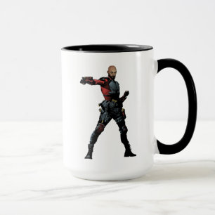 Mug Art de bande dessinée du peloton Deadshot de