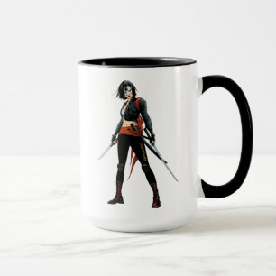 Mug Art de bande dessinée du peloton Katana de