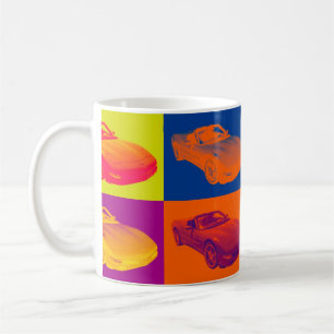 Mug Art de bruit convertible de voiture de muscle de