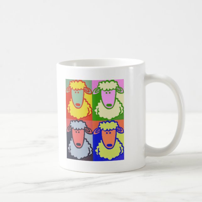 Mug Art de bruit d'agneau (Droite)