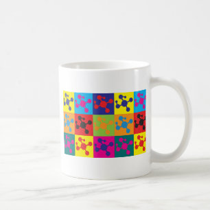 Mug Art de bruit de chimie de polymère