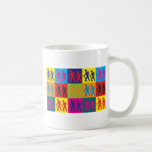 Mug Art de bruit de randonnée