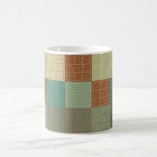 Mug Art de bruit de Sudoku