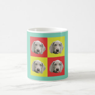 Mug Art de bruit idiot de Weimaraner