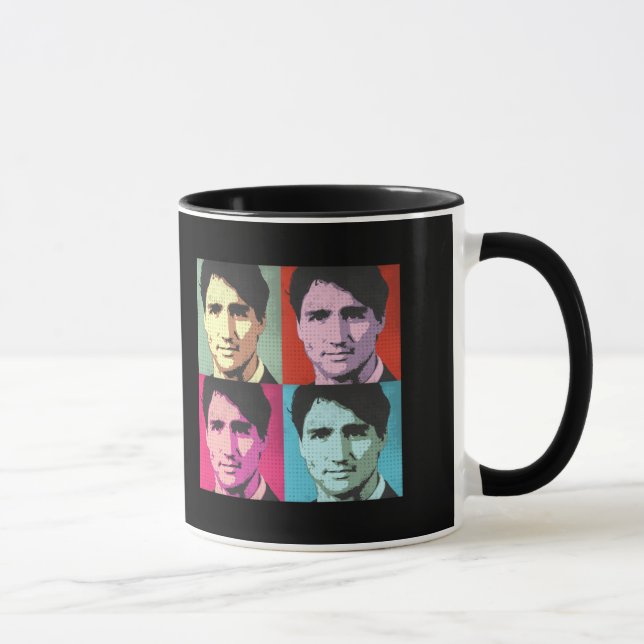 Mug Art de bruit Justin Trudeau - normal - .png (Droite)
