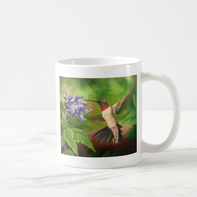 Mug Art de colibri (Droite)