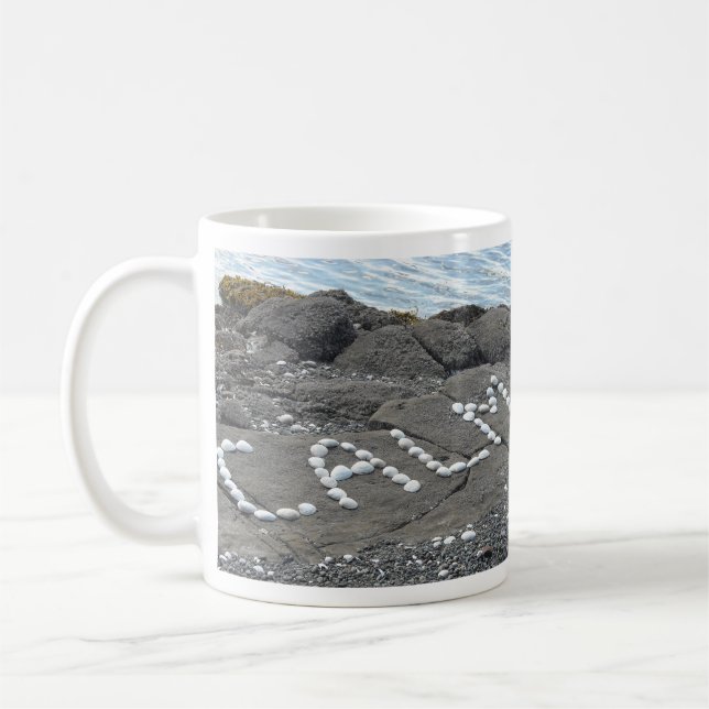 Mug Art de coquillages (Gauche)