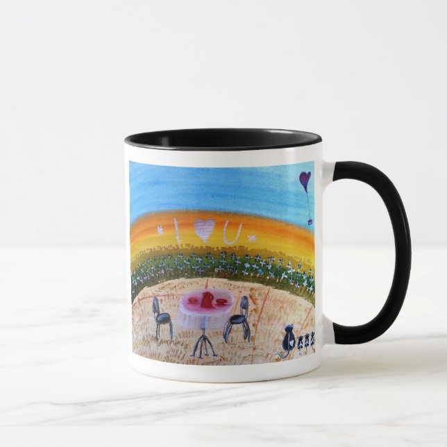 Mug … art de début de la matinée… par Jutta Gabriel… (Droite)