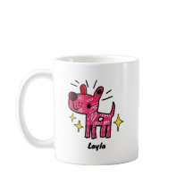 Art de doodle de chien personnalisé